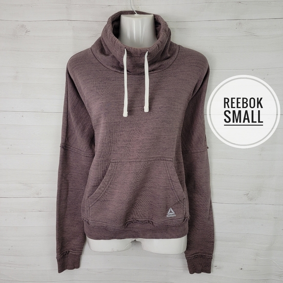 Reebok Tops - Small Reebok Cowl Neck Pullover Swearshirt